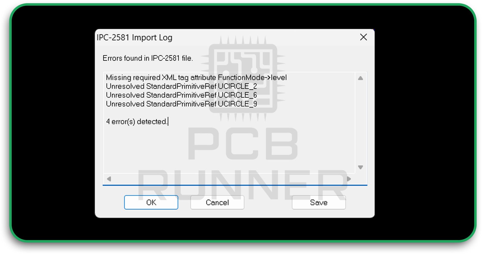 Outdated or Wrong File Format