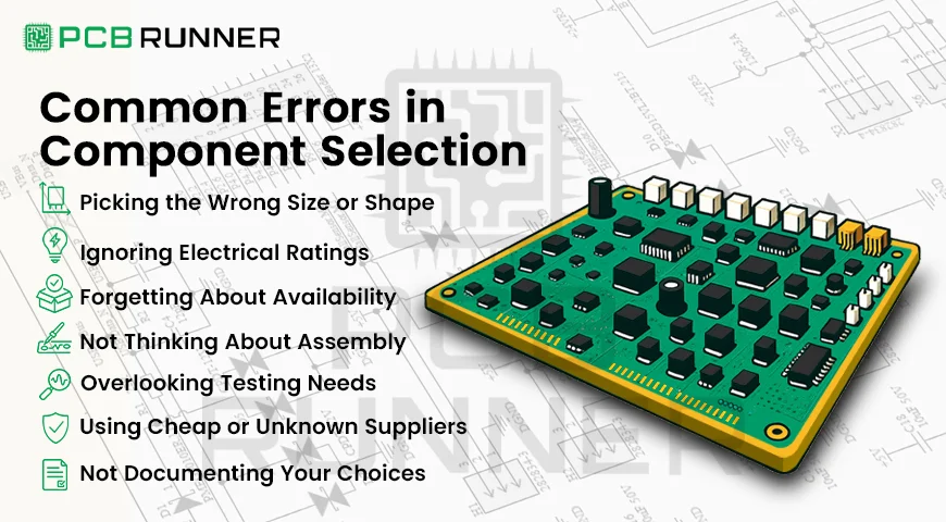 Common Errors in PCB Component Selection