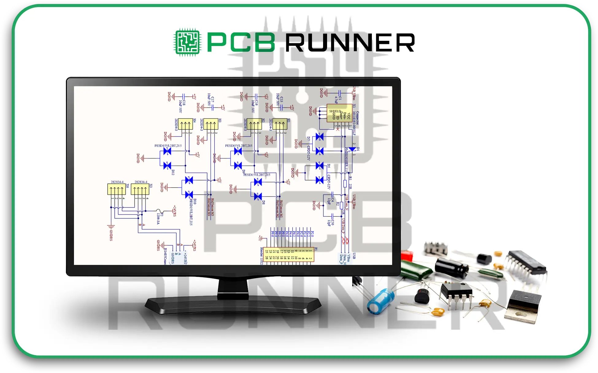 Components of PCB Layout Design System_