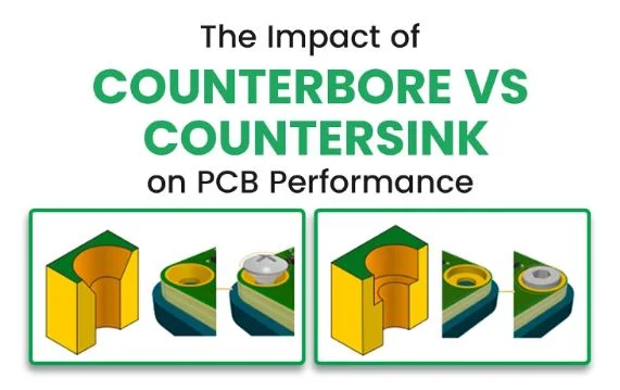 Counterbore vs Countersink on PCB