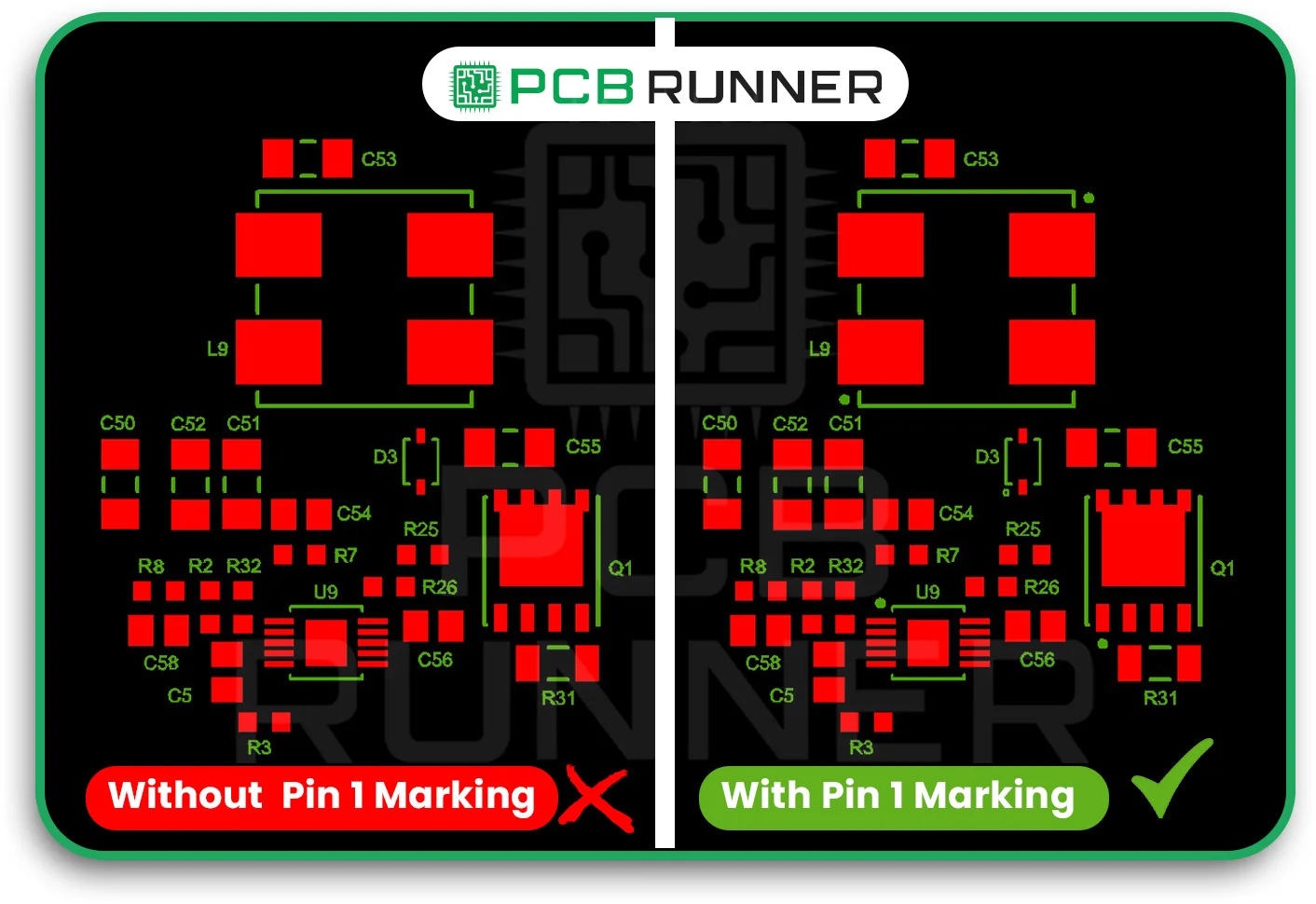 Improper Component Placement