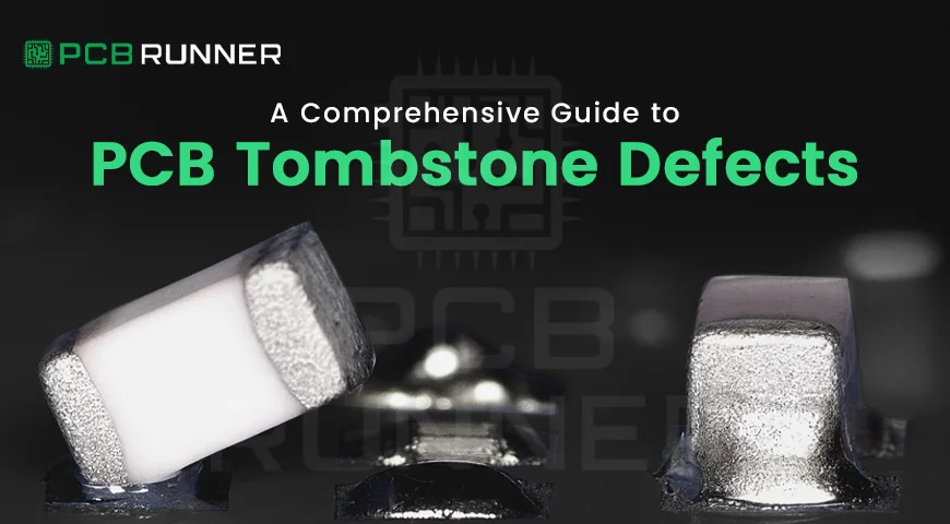 PCB tombstone defects