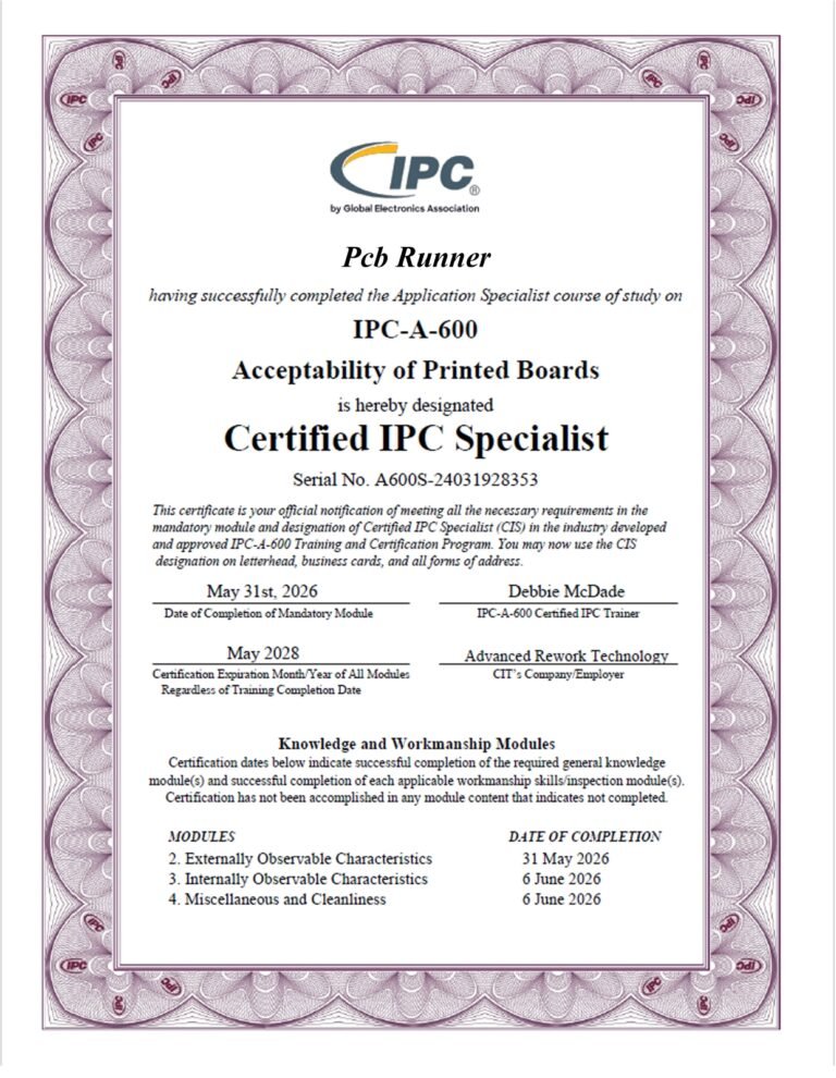 PCB RUNNER IPC A 600 CERTIFICATE_page-0001