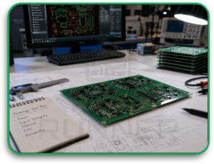 Quick turn PCB prototyping