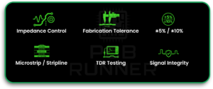 high frequency PCB impedance control